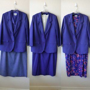Pendleton Purple Vintage 7 Piece Suit Coordinates